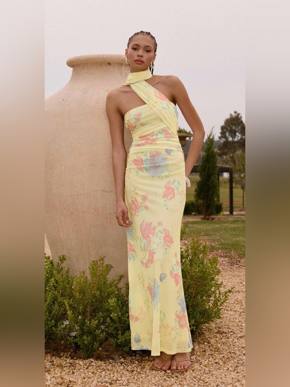 Peppermayo Yellow Floral Dress ✨